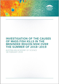 Investigation of the causes of mass fish kills in the Menindee Region NSW over the summer of 2018–2019